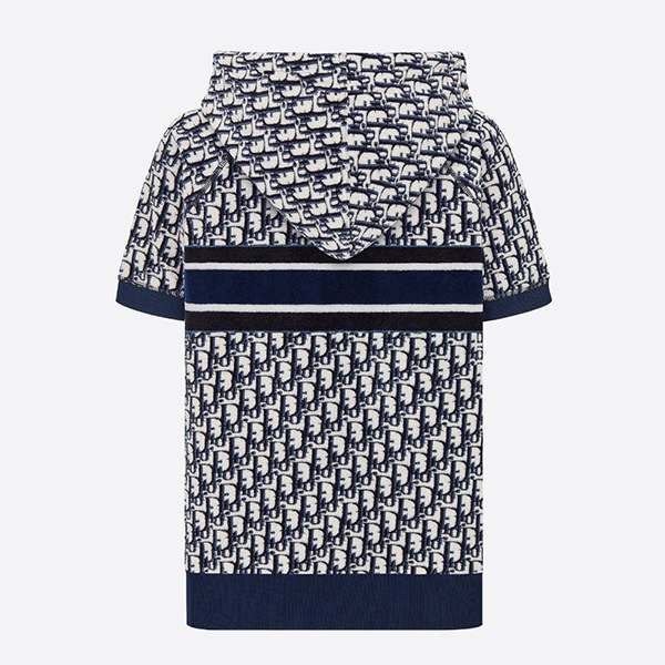 ディオール21SSオブリークショートスリーブスウェットシャツ 偽物113S06A4022_X0890