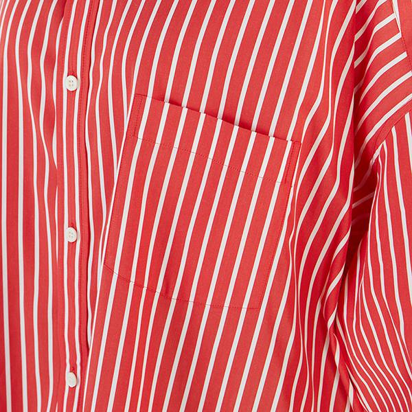 バレンシアガ  Stripe Cocoon Swing オーバーフィット シャツ コピー 622051