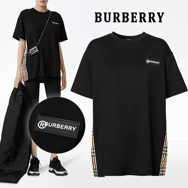 バーバリー コットン オーバーサイズTシャツ スーパーコピー 8024545-CARRICKA1189
