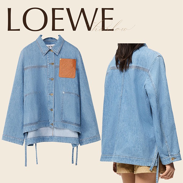 ロエベ デニム ジャケット コピー ワークウェア プレタ S540Y50X01