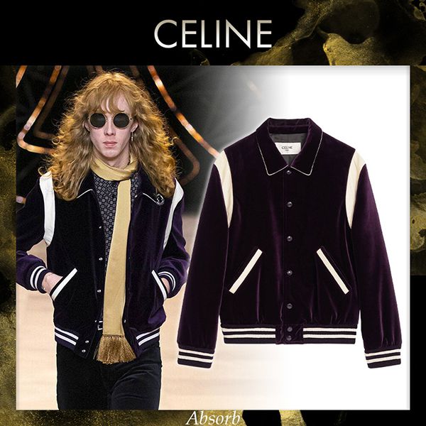 【20AW NEW】セリーヌ テテ?ィシ?ャケット コピー/ コットンベルベットテディジャケット