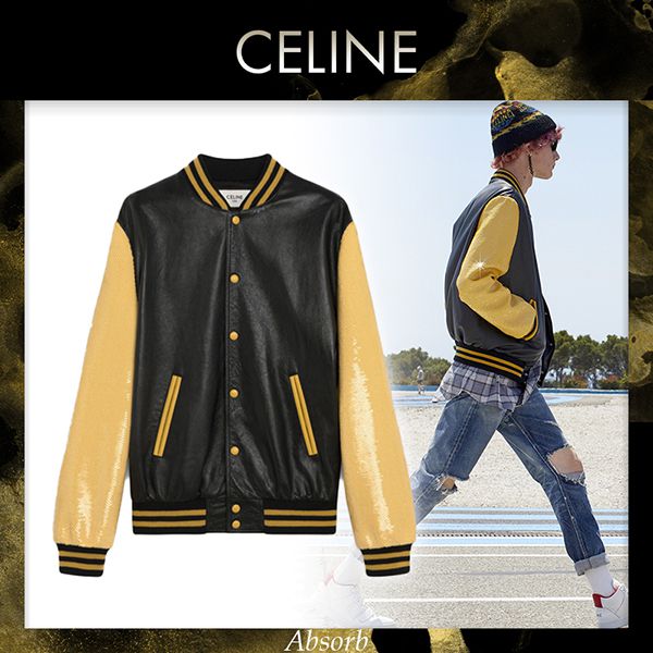 【21SS NEW】セリーヌ テテ?ィシ?ャケット 偽物/ ソフトラムスキンテディジャケット