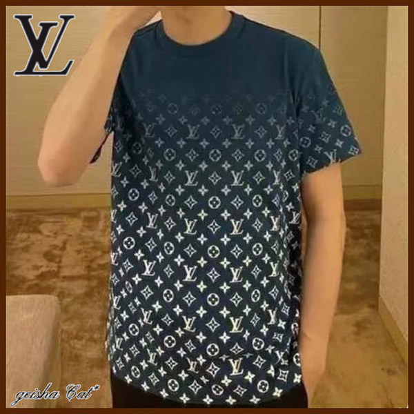 ☆これは間違えない☆ ルイヴィトン LVSE モノグラムグラディエントTシャツ 偽物 オセアン 1A9G6T