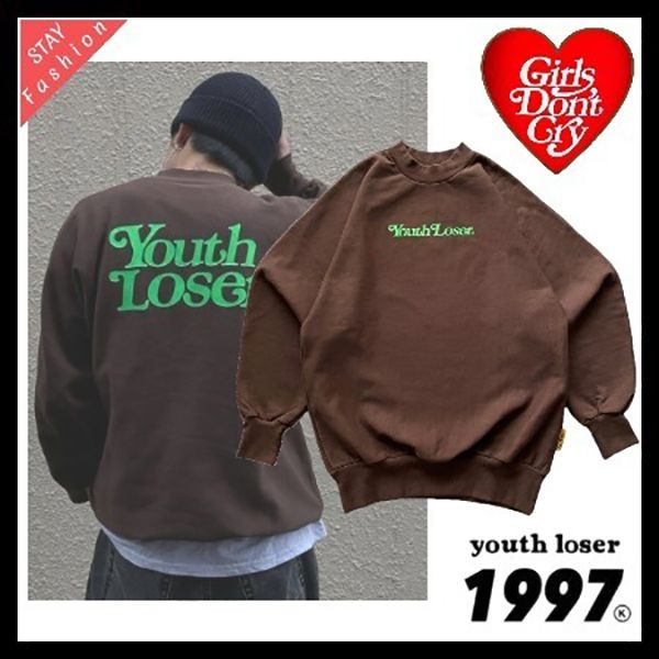 ?限定コラボガールズドントクライ×Youth Loser97 スウェット 偽物