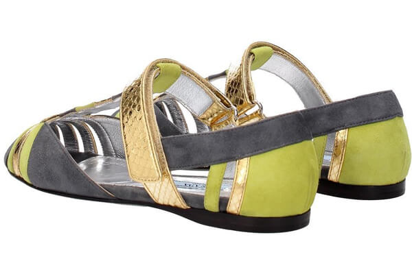 プラダ シューズ コピー レディースシューズ/女性 靴 サンダル スエードレザー＆レザー