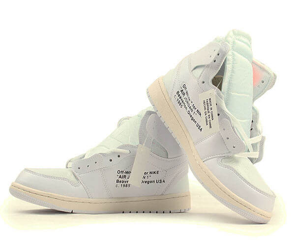 オフホワイト コピー OFF-WHITE ナイキ Air Jordan 1 Off White AJ1 スニーカー