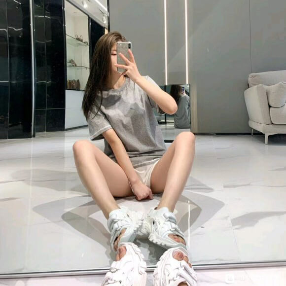 バレンシアガトリプルs スニーカー サンダル コピー TRACK トラック ノアール ブラン ピンク 617543W2CC11000