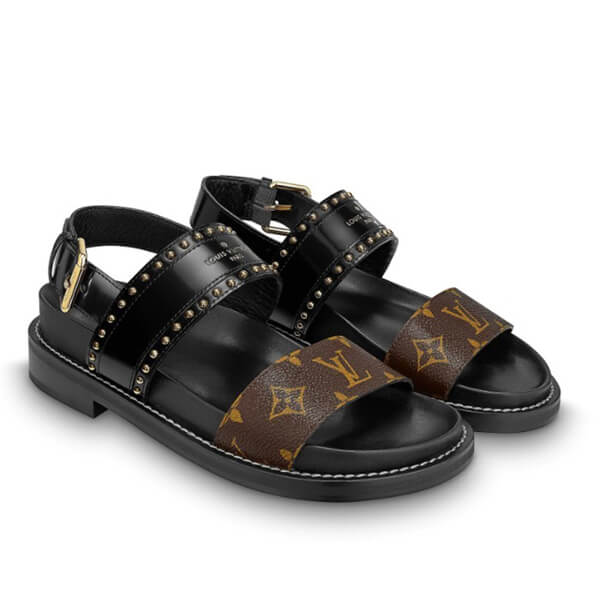  ルイヴィトン 偽物【入手困難】日本未入荷 サンダル 早い者勝ち♪1A5MG5