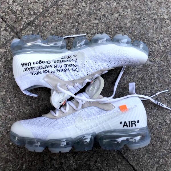 off white コピー  ナイキ レプリカ 激安 オフホワイト× AIR VAPORMAX “BLACK” & “WHITE”ヴェイパーマックス