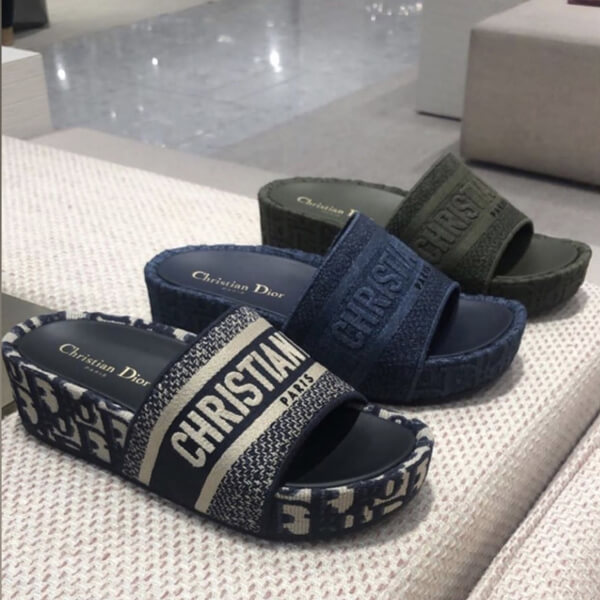 ディオール サンダル コピー 日本未入荷 ディオール レディースミュール DWAY SLIDE KCQ268OBE_S56B