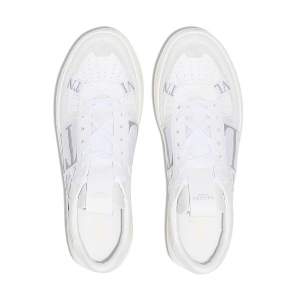 ◆VALENTINO◆VL7N ヴァレンティノ スニーカー 偽物 カーフスキン&リボン スニーカー