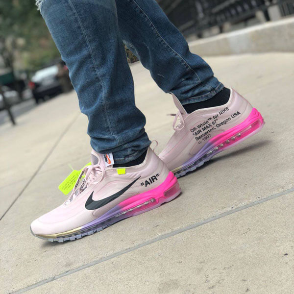 オフ ホワイト ナイキ エアマックス スーパーコピー スニーカー ナイキ ランニングシューズ Off-White エアマックス97 AJ4585-600