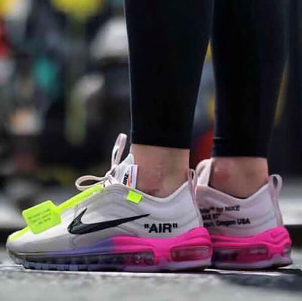 オフ ホワイト ナイキ エアマックス スーパーコピー スニーカー ナイキ ランニングシューズ Off-White エアマックス97 AJ4585-600