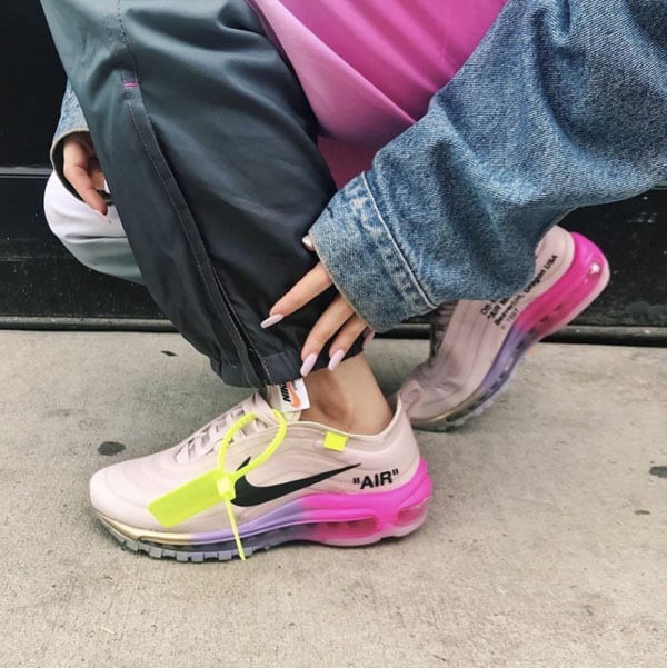 オフ ホワイト ナイキ エアマックス スーパーコピー スニーカー ナイキ ランニングシューズ Off-White エアマックス97 AJ4585-600