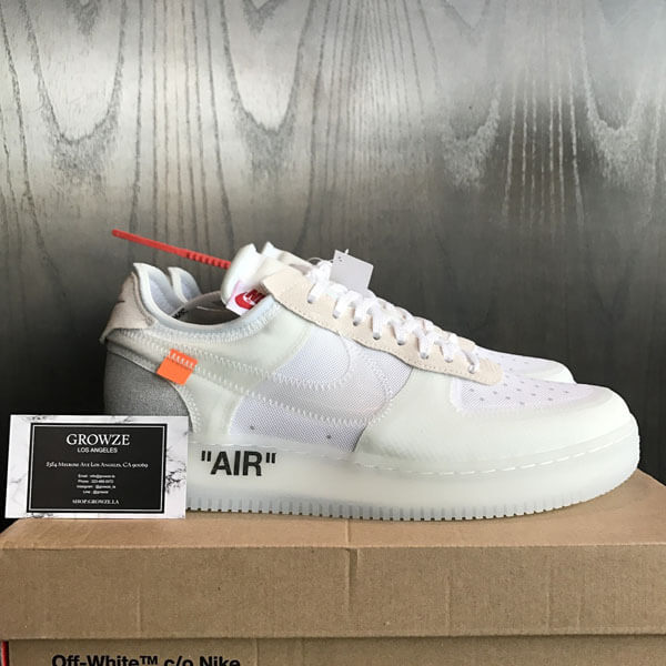 ナイキ オフ ホワイト スニーカー コピー ナイキコラボ Off-White x Air Force 1 Low