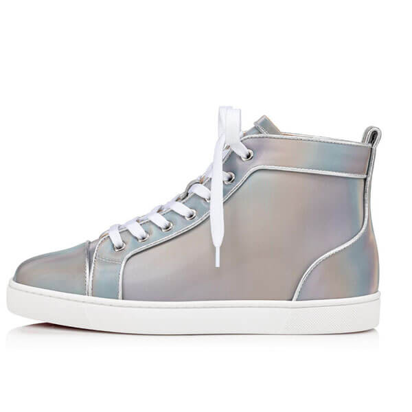 20SS 新作 ★ルブタン Orlato Flat Silver ★コピー スニーカー 1201086M024