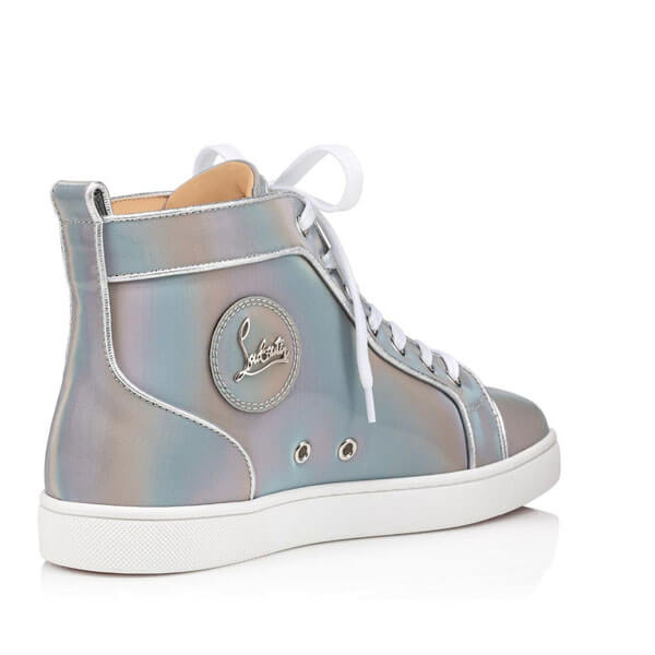 20SS 新作 ★ルブタン Orlato Flat Silver ★コピー スニーカー 1201086M024