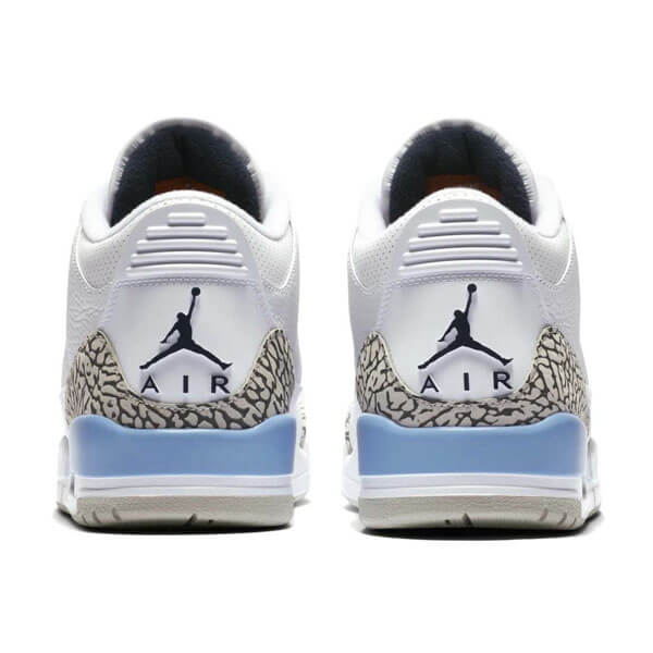 ジョーダン3 レトロ ナイキ Jordan 3 偽物Retro UNC 2020 CT8532-104