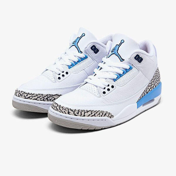 ジョーダン3 レトロ ナイキ Jordan 3 偽物Retro UNC 2020 CT8532-104