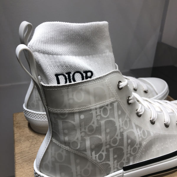 2019/20AW ディオール スニーカー 偽物 ハイカットス (White) 3SH118YNT_H060
