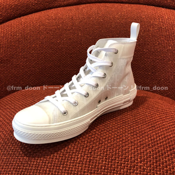 2019/20AW ディオール スニーカー 偽物 ハイカットス (White) 3SH118YNT_H060