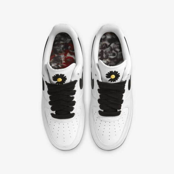 ​エアフォース1 パラノイズ 偽物 ピースマイナスワン × ナイキ AIR FORCE 1 Para-noise G-DRAGON White