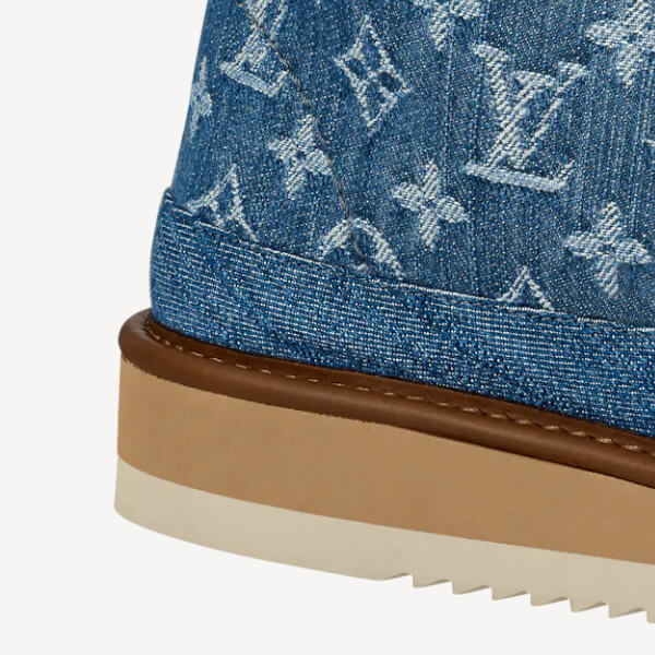 ルイヴィトン コージー・ライン アンクルブーツ 偽物