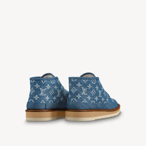 ルイヴィトン コージー・ライン アンクルブーツ 偽物