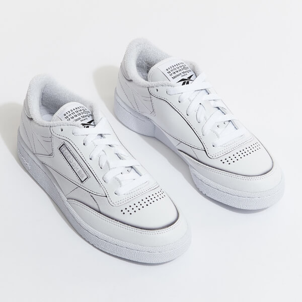 新作 メゾン マルジェラ リーボック×MM Club C スニーカー 偽物2色S57WS0405