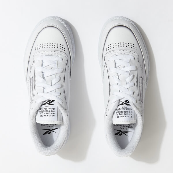 新作 メゾン マルジェラ リーボック×MM Club C スニーカー 偽物2色S57WS0405