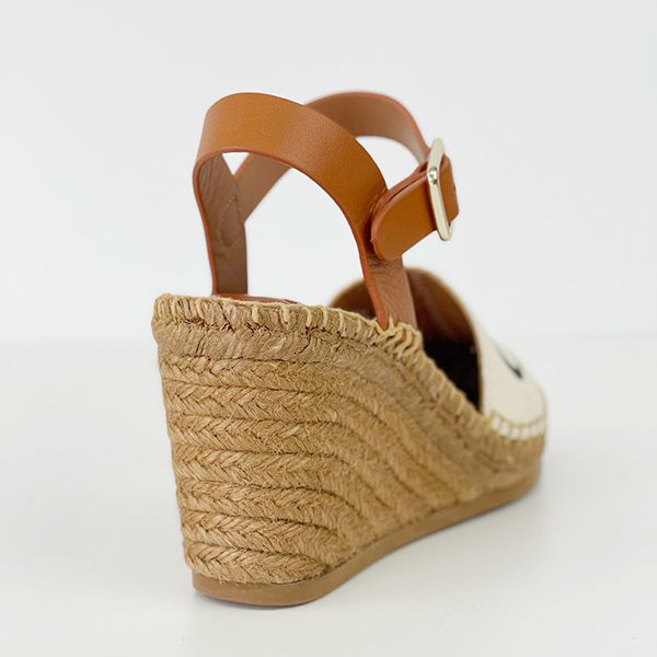★クロエ★WOODY エスパドリーユ ウェッジサンダルコピー♪ CHC21U448R4