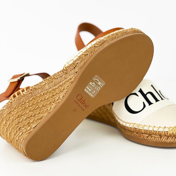 ★クロエ★WOODY エスパドリーユ ウェッジサンダルコピー♪ CHC21U448R4