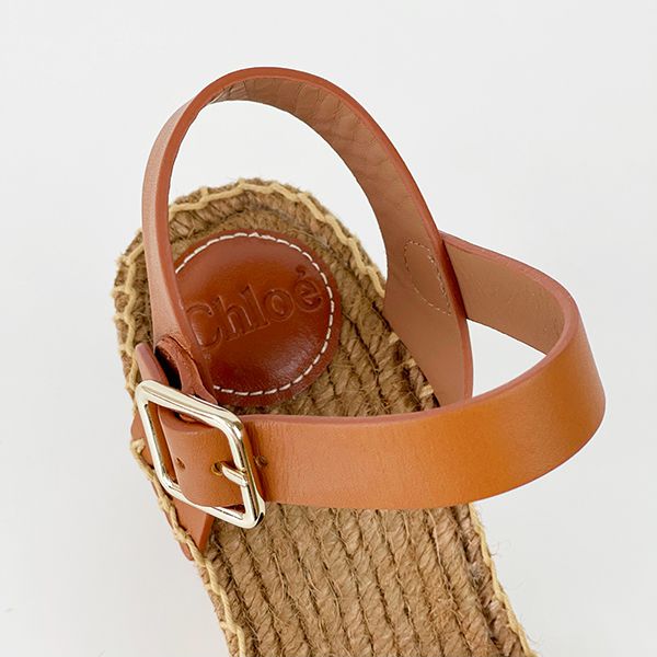 ★クロエ★WOODY エスパドリーユ ウェッジサンダルコピー♪ CHC21U448R4