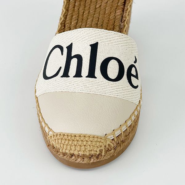 ★クロエ★WOODY エスパドリーユ ウェッジサンダルコピー♪ CHC21U448R4