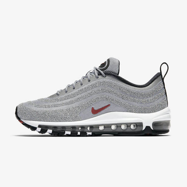 【ナイキ】コピー 超激レア Air Max 97 LX Swarovski Silver Bullet 927508-002