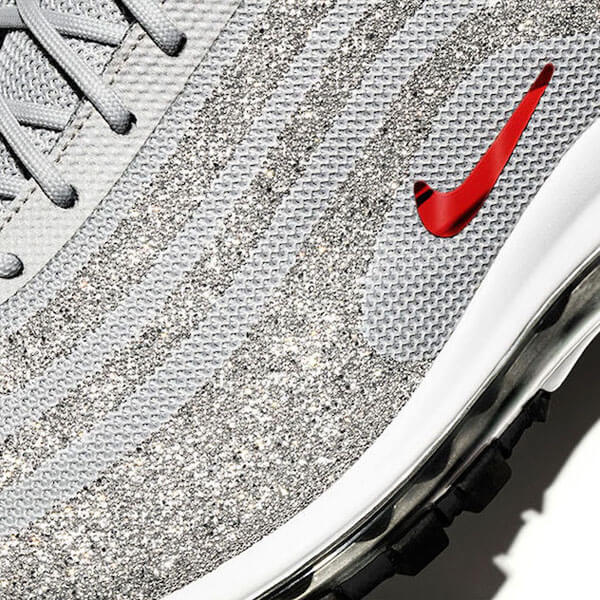 【ナイキ】コピー 超激レア Air Max 97 LX Swarovski Silver Bullet 927508-002