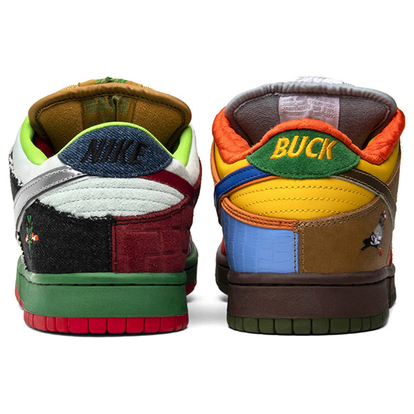 ナイキ ダンク偽物ローSB「ホワット ザ ダンク スニーカー/シューズ 318403-141