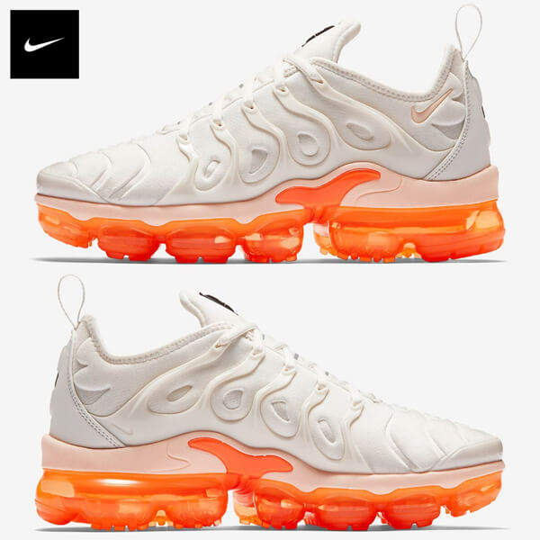 【ナイキ】入手困難 ナイキコピー Vapormax Plus“Creamsicle”(W)