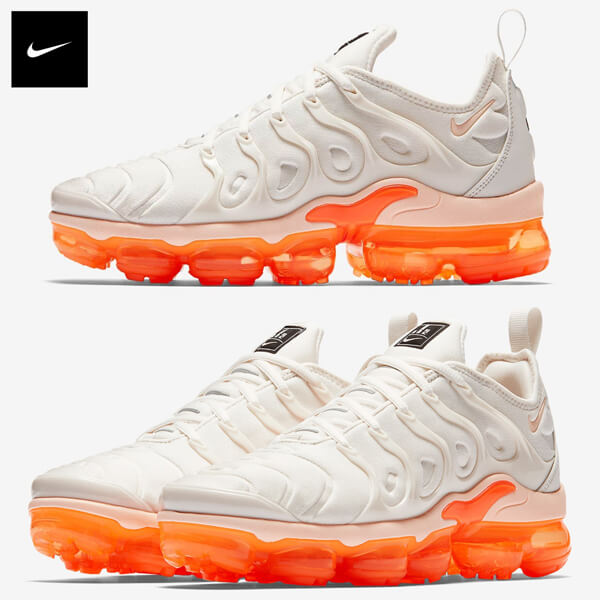 【ナイキ】入手困難 ナイキコピー Vapormax Plus“Creamsicle”(W)