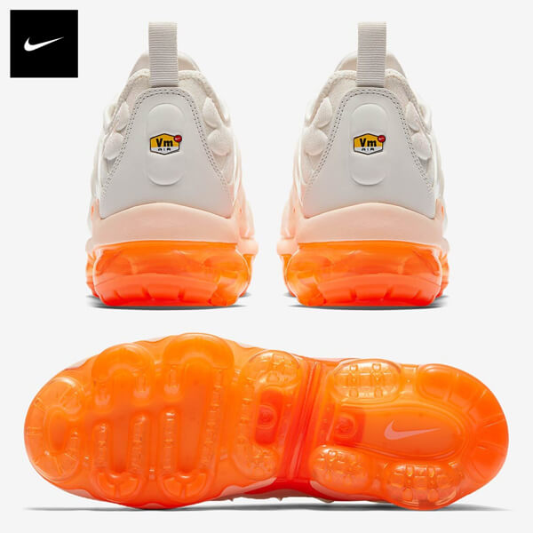 【ナイキ】入手困難 ナイキコピー Vapormax Plus“Creamsicle”(W)