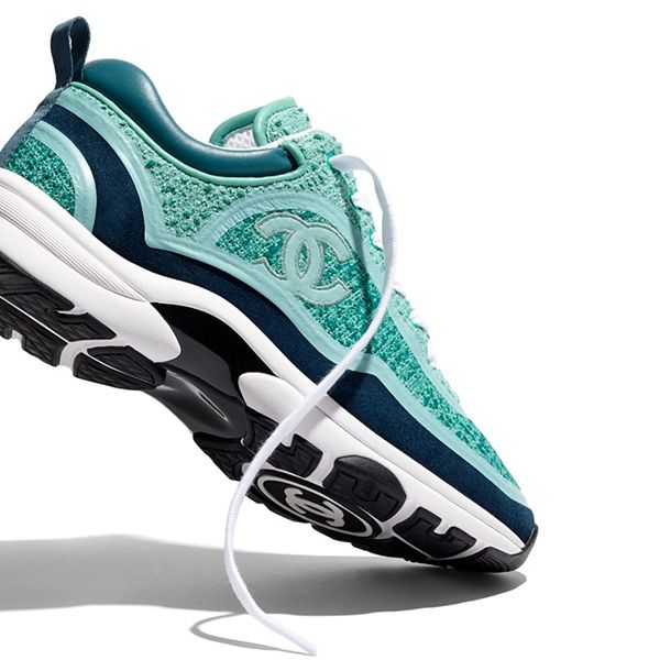 大人気♡シャネル スニーカー ツイード&カーフスキン偽物G34360 Y55233 K2820