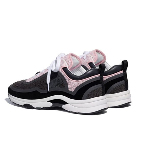 大人気♡シャネル スニーカー ツイード&カーフスキン偽物G34360 Y55233 K2820