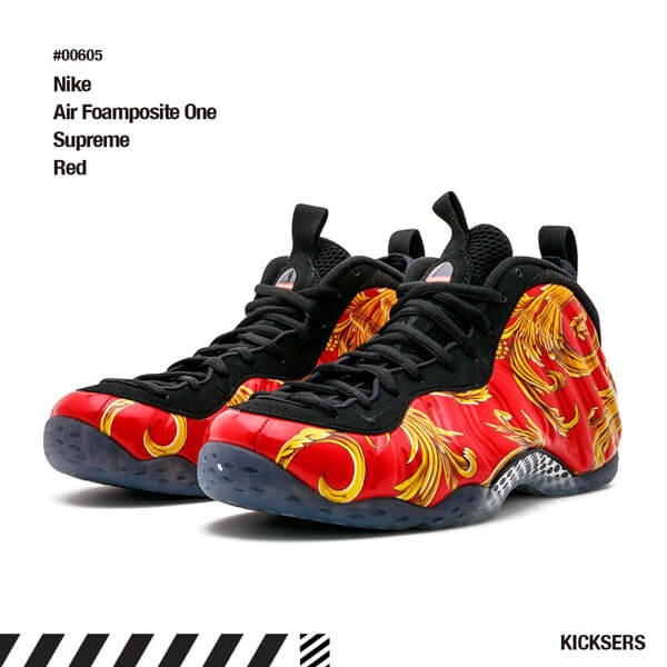 人気話題！フォームポジット 偽物 ナイキ Air Foamposite One SP Supreme Red SS 14 2014 652792600