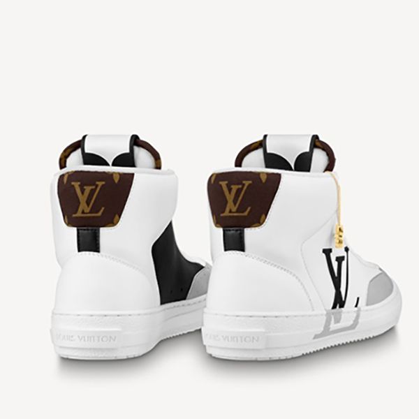 希少!!ルイヴィトン フォーリンラブ ハイトップ偽物 スニーカー 白 1A99B1