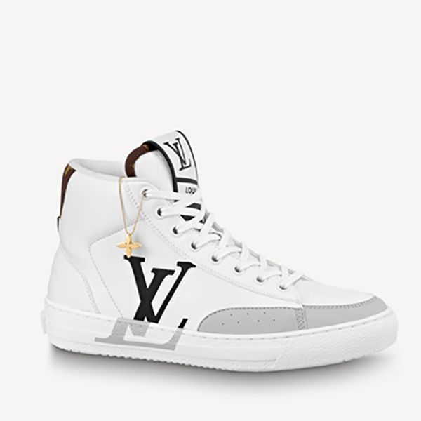 希少!!ルイヴィトン フォーリンラブ ハイトップ偽物 スニーカー 白 1A99B1