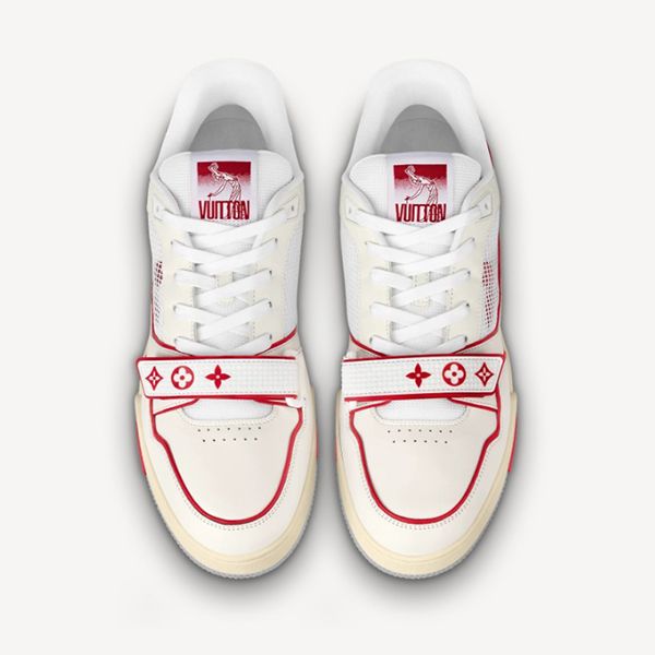 【ルイヴィトン】トレイナー・ライン スニーカー 偽物★３色★1A98VF