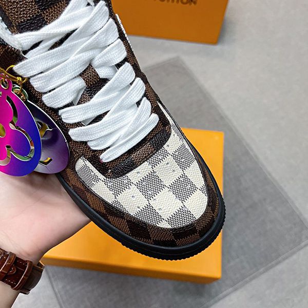 ルイヴィトン ナイキ エアフォース1 偽物 コラボ ダミエスニーカー