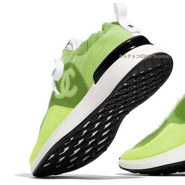 《新作限定♪早い者勝ち♡》シャネル デニム&スエードスニーカー コピー