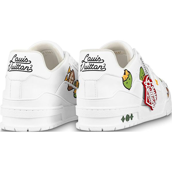 超可愛★ルイヴィトン LVトレイナーライン 偽物 スニーカー 1A9JC1