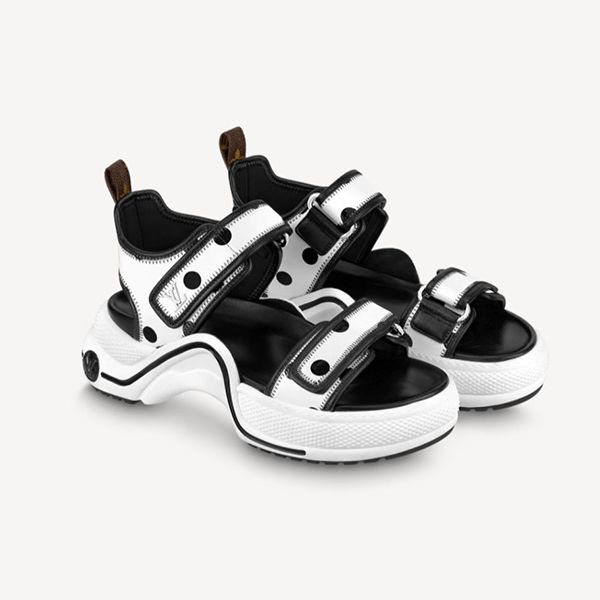 【夏にピッタリ】​ルイヴィトン アークライトラインサンダル 偽物 2色1AA0PY